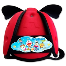 Mũ bảo vệ đầu cho bé BabyGuard (Đỏ) logo Doremon 03