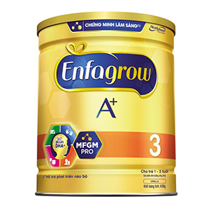 Sữa bột Enfagrow A+ 3 DHA+ và MFGM 400g