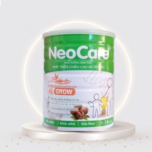 Sữa bột NeoCare IQ grow 900g (1-18 tuổi) tặng 2 lọ yến sào khi mua 1 lon