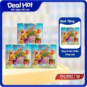 [ Mua 3 Tặng 1] Combo 3 Hộp Yến sào Bionest Kids Cao Cấp – Hộp Tiết Kiệm 6 Lọ