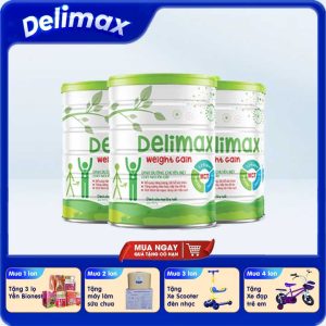 Sữa bột Delimax Weight Gain 900g [Có Quà]