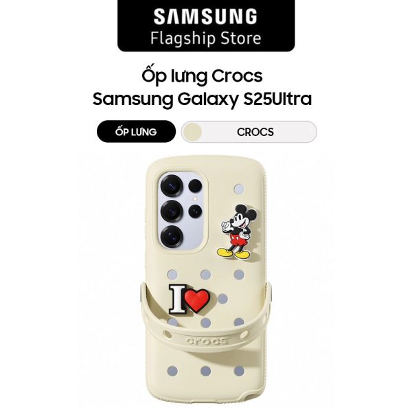 Ốp lưng Crocs Samsung Galaxy S25Ultra
