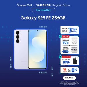 [LIVESTREAM] Điện thoại Samsung Galaxy S25 FE 256GB