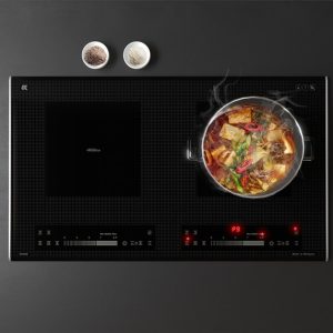 BẾP TỪ ĐÔI D’MESTIK ML222 DKI ( Bo viền )