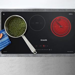 Bếp điện từ D’mestik ML931 DKT – 2 từ 1 hồng ngoại