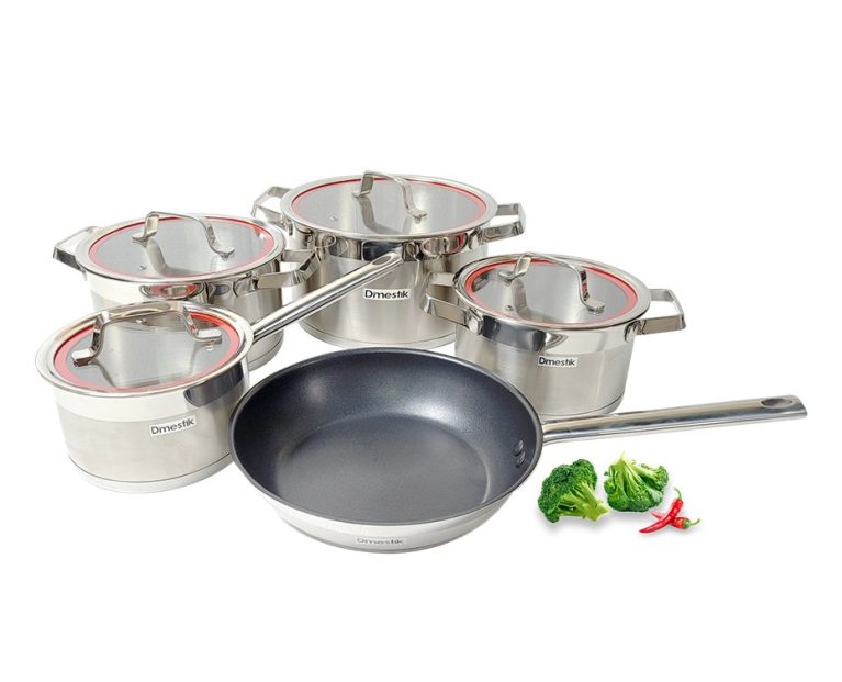 Bộ nồi inox D’mestik đáy từ R-9