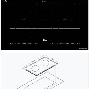Bếp Từ Đôi TD-555 DIAMOND