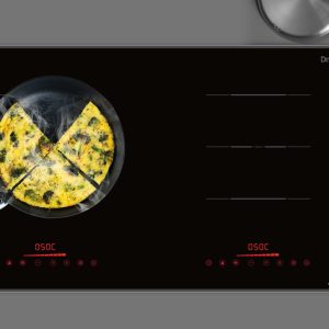 Bếp từ đôi công nghệ bàn phím ẩn Dmestik TL 2055DKI