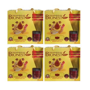 Bộ 4 hộp Yến sào Bionest Gold cao cấp – hộp tiết kiệm 6 lọ