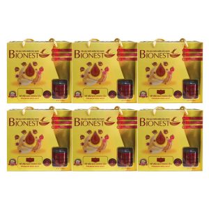 Bộ 6 hộp Yến sào Bionest Gold cao cấp – hộp tiết kiệm 6 lọ