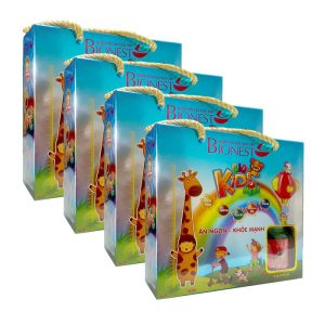 Bộ 4 hộp Yến sào Bionest Kids cao cấp – hộp tiết kiệm 6 lọ