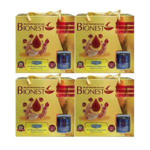 Bộ 4 Hộp Yến sào Bionest Gold Isomalt cao cấp (dành cho người tiểu đường) – hộp tiết kiệm 6 lọ