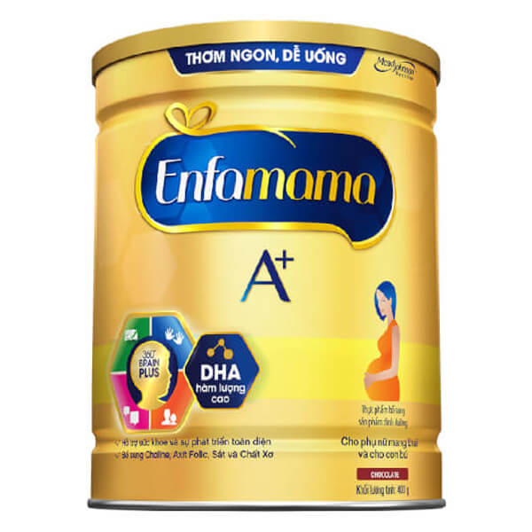 Sữa Enfamama A+ chocolate 360 plus – 400g