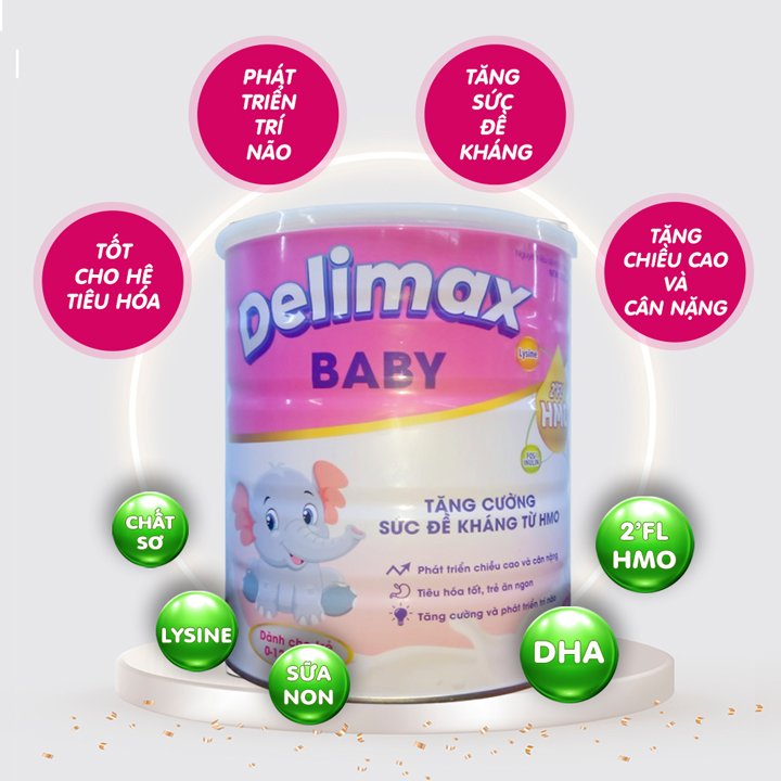 sữa bột Delimax Baby 400g