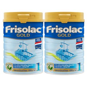 Bộ 2 Sữa Frisolac Gold 1 850g