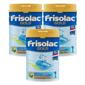 Bộ 3 Sữa Frisolac Gold 1 850g