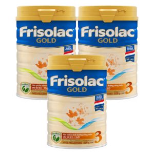 Bộ 3 Sữa Frisolac Gold 3 850g