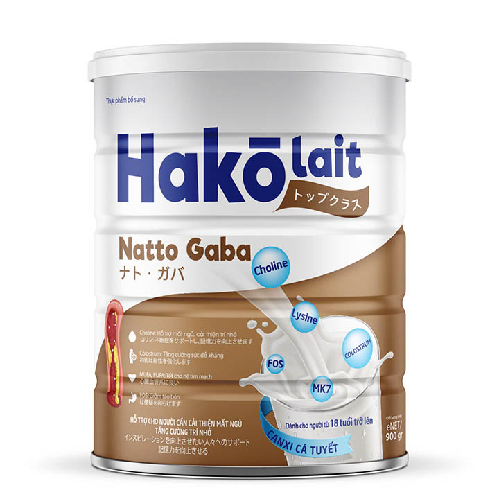 Sữa Hakolait Natto Gaba - Cải Thiện Giấc Ngủ
