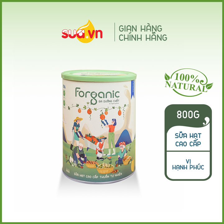 Sữa hạt đa dưỡng chất Forganic – Trọn vẹn mỗi ngày