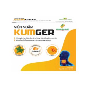 Thực phẩm bảo vệ sức khoẻ viên ngậm Kumger (20 viên)