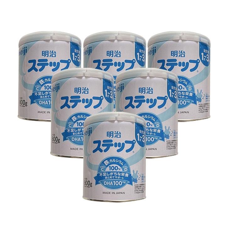 Bộ 6 Sữa Meiji số 9 800g