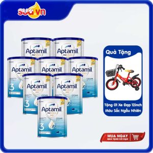 Sữa Aptakid NewZealand số 3 [Combo 8 Lon] [Có Quà]