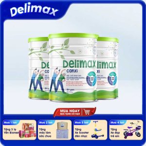 Sữa bột Delimax Canxi 900g [Có Quà]