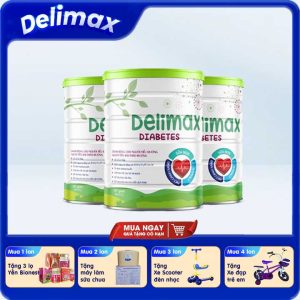 Sữa bột Delimax Diabetes 900g [Có Quà]