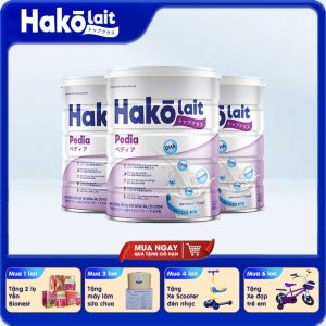 Sữa HakoLait Pedia – Cho Trẻ Biếng ăn 1-10 tuổi – Có Quà