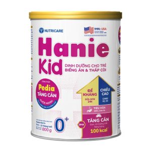 Sữa Hanie kid Pedia 0+ 800g tăng cân cho trẻ từ 0 – 12 tháng tuổi