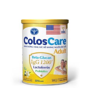 Sữa Bột ColosCare Adult 400g – Bảo Vệ Hệ Miễn Dịch, Tăng Sức Đề Kháng