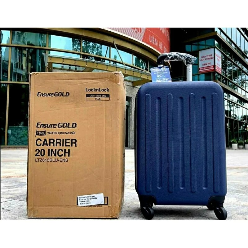 Vali 20inch LocknLock quà tăng ENSURE