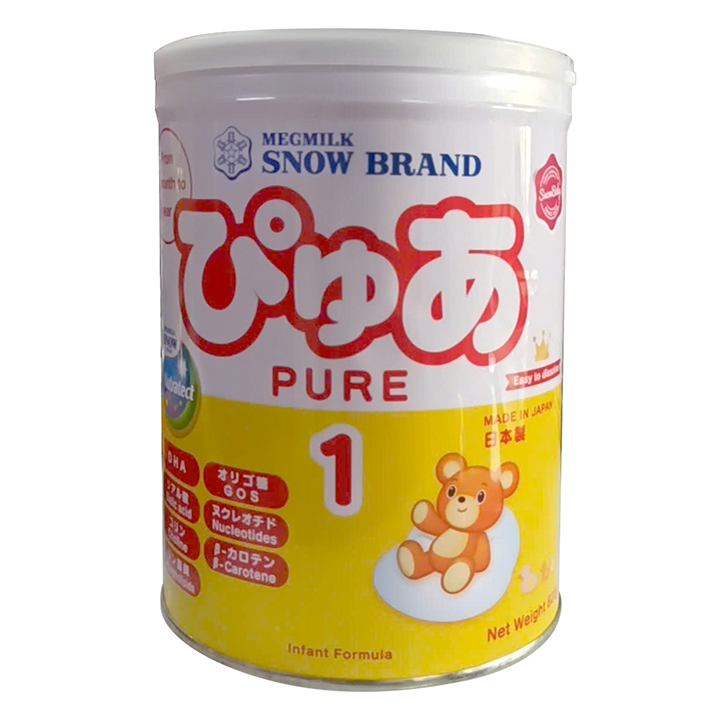Sữa Snow Brand số 0 Nhật 820g (0 – 12 tháng) (Có quà)