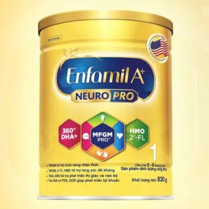 Sữa bột Enfamil A+1 Neuropro – 830g