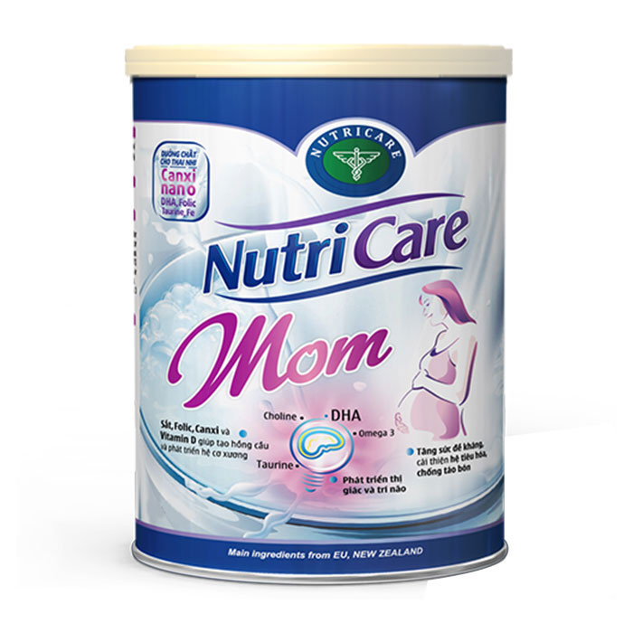 Nutricare Mom 900g – Sữa dành cho mẹ bầu
