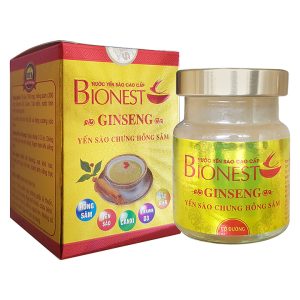 Yến sào Bionest Ginseng hồng sâm cao cấp – 1 lọ