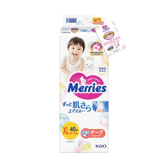 Merries Tã Dán XL40