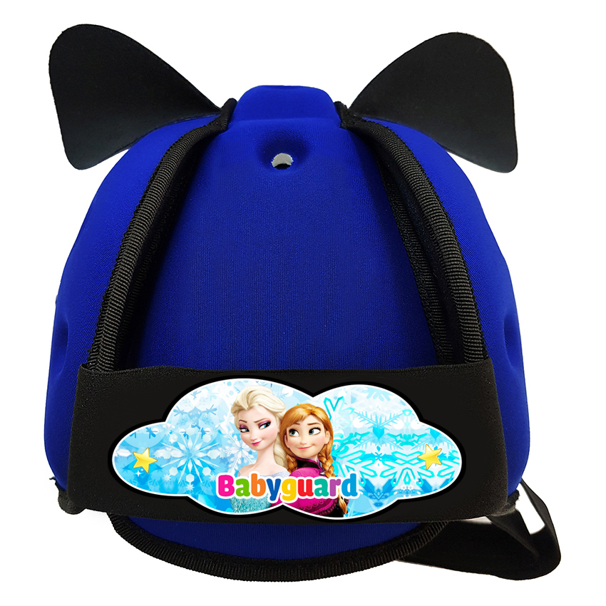Nón bảo vệ đầu cho bé BabyGuard (Xanh Bích) logo Elsa