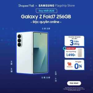 NEW LAUNCH] Điện thoại Samsung Galaxy Z Fold7 12GB/256GB – Độc quyền Online