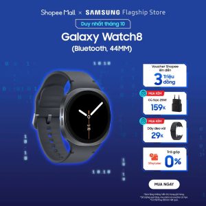 [NEW LAUNCH] Đồng hồ Samsung Galaxy Watch8 Bluetooth (Large 44mm)
