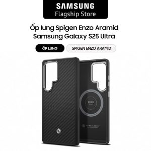 Ốp lưng Spigen Enzo Aramid SamsungGalaxy S25Ultra