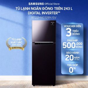 Tủ lạnh Samsung Inverter 236 lít RT22M4032BY/SV